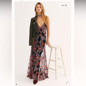Free People Rising Sun Maxi Dress